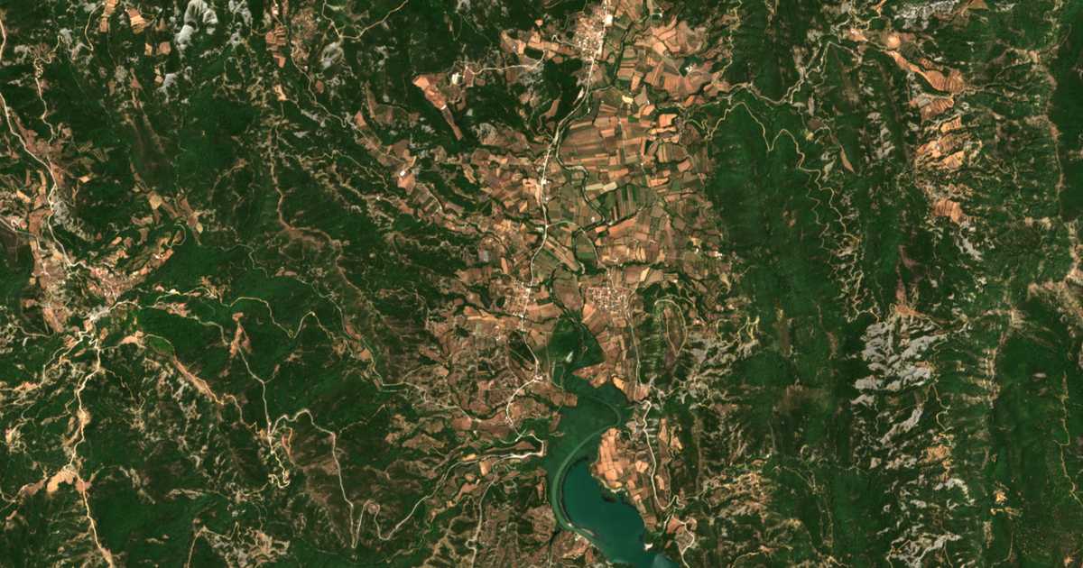Carte satellite de Paliámpela