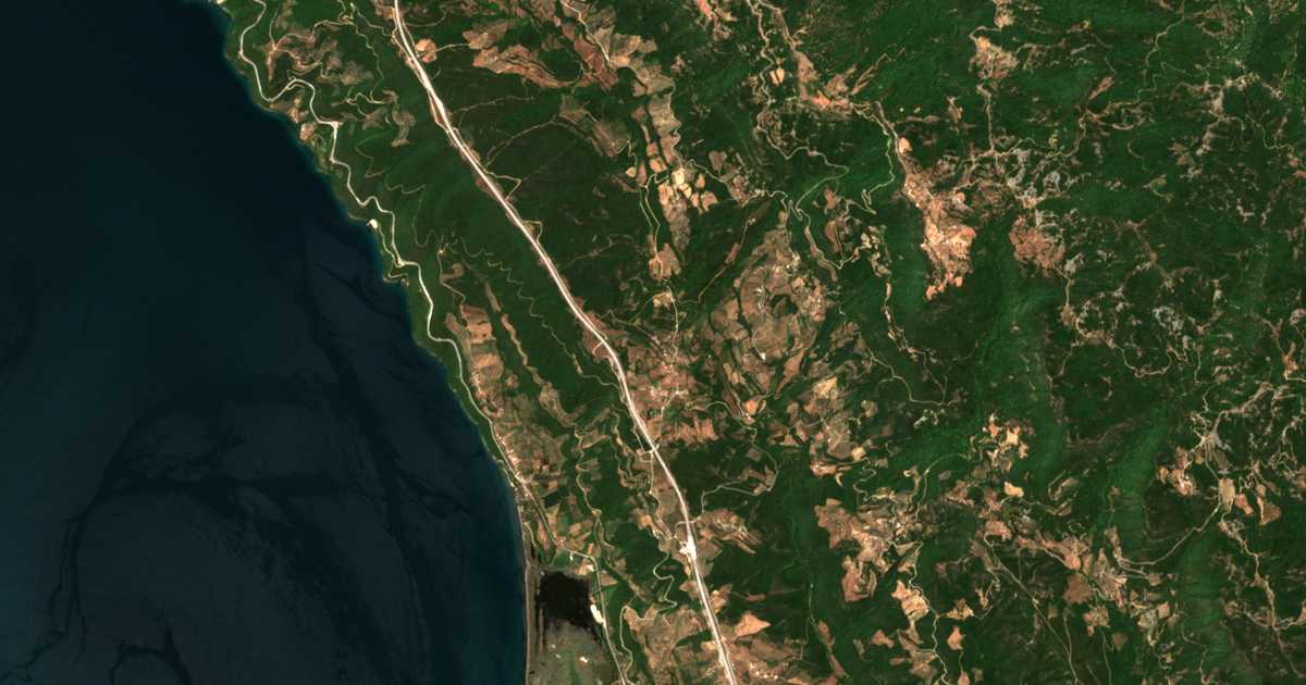 Carte satellite de Profítis Ilías