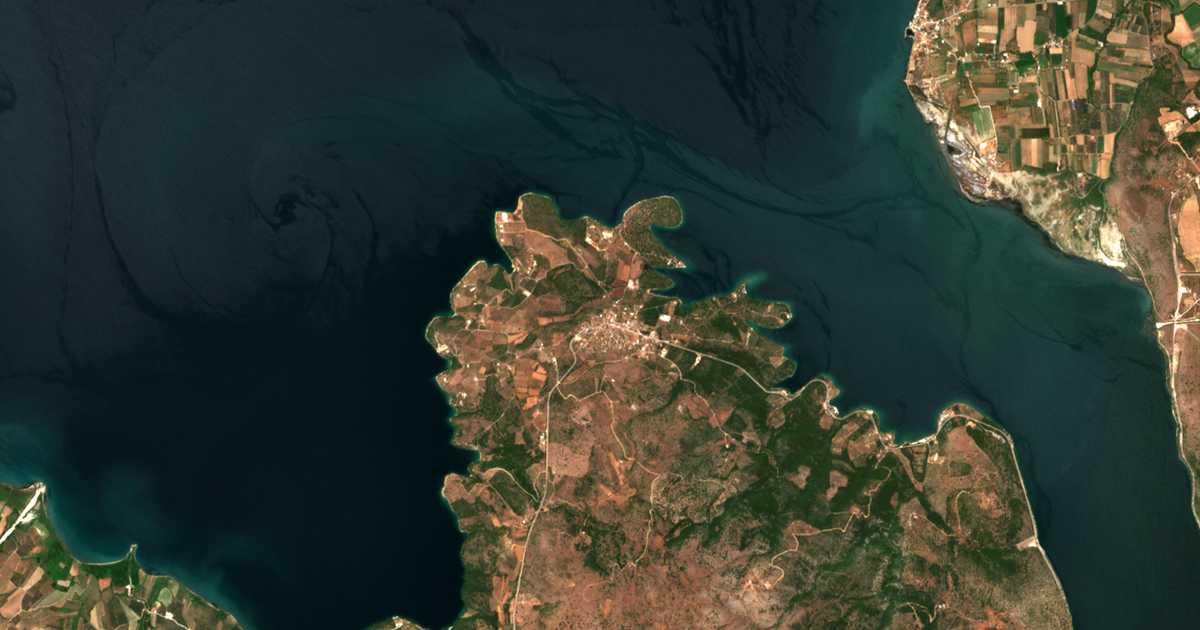 Carte satellite de Spárton