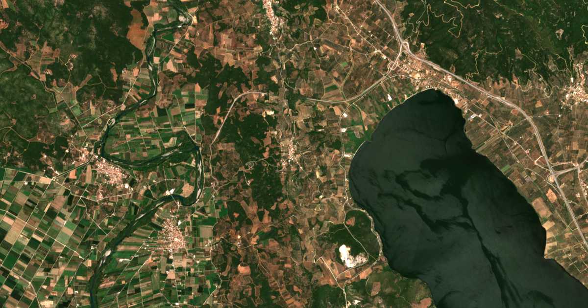 Carte satellite de Ágios Ilías