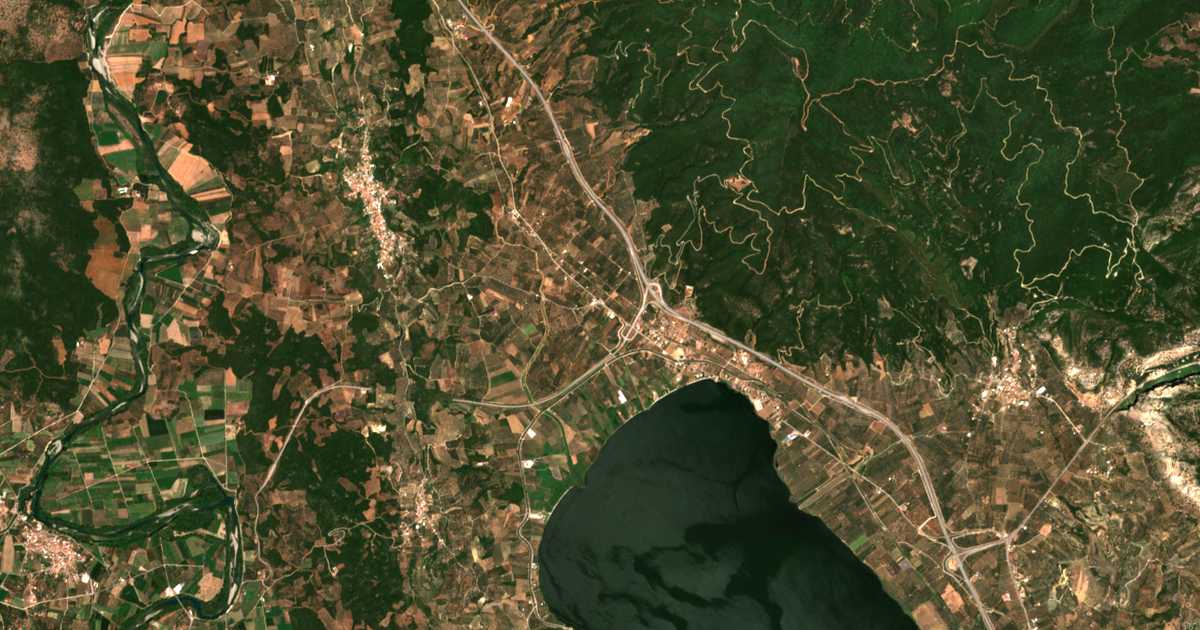 Carte satellite de Kefalóvrysos