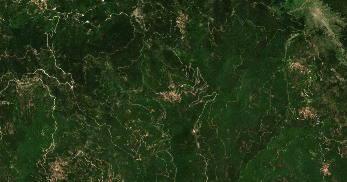 Carte satellite de Terpsithéa