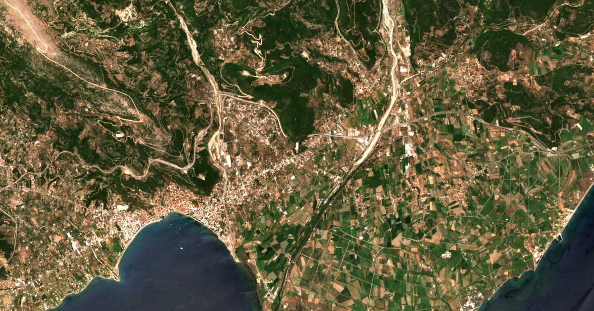 Carte satellite de Xiropígado