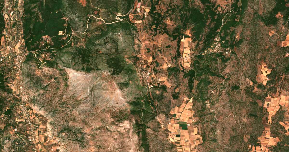 Carte satellite de Chrysóvitsa