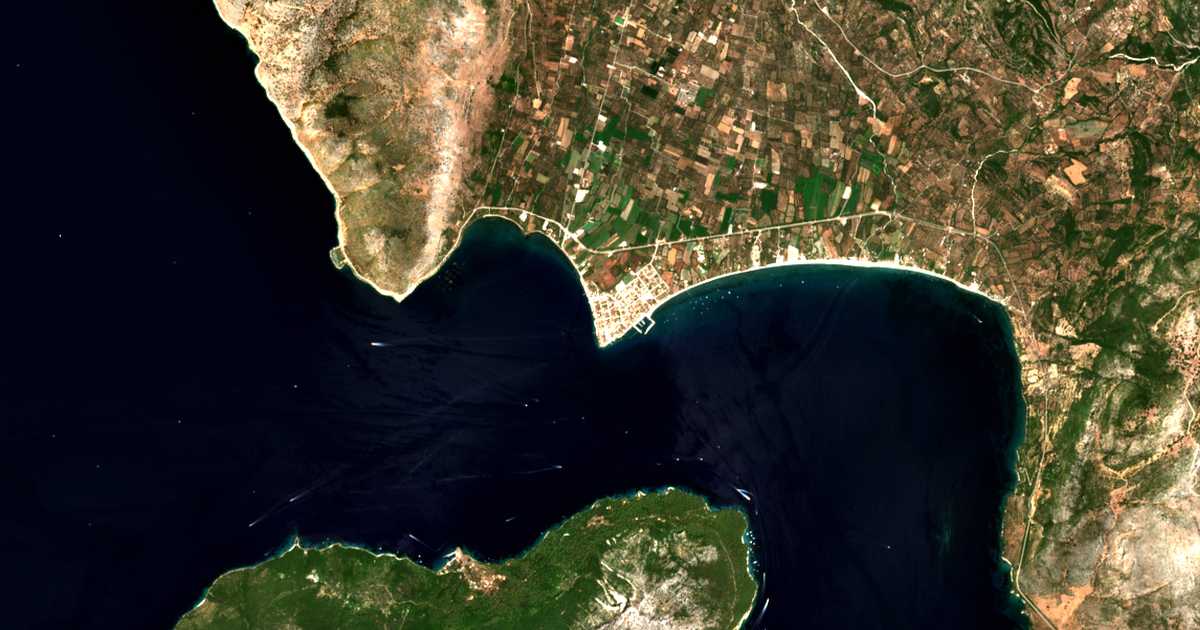 Carte satellite de Mýtikas