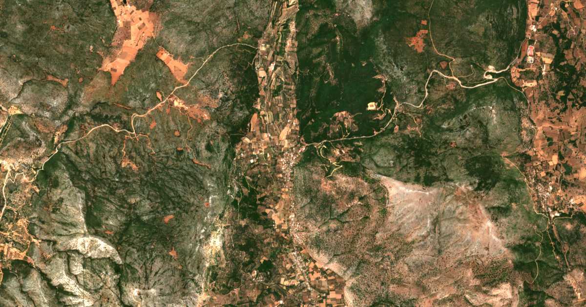 Carte satellite de Vasilópoulon