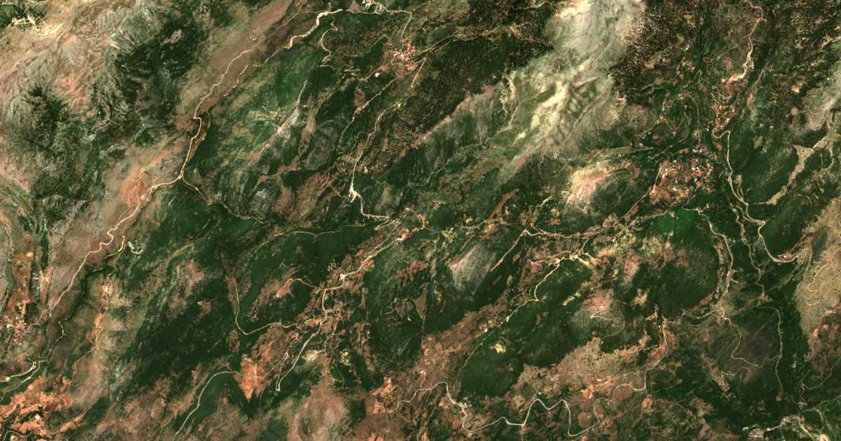 Carte satellite de Agía Kyriakí