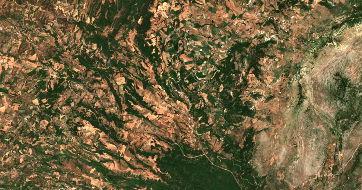 Carte satellite de Agía Triáda