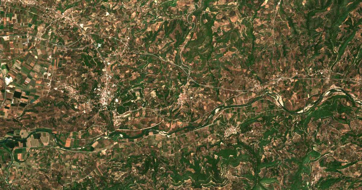Carte satellite de Archaía Písa
