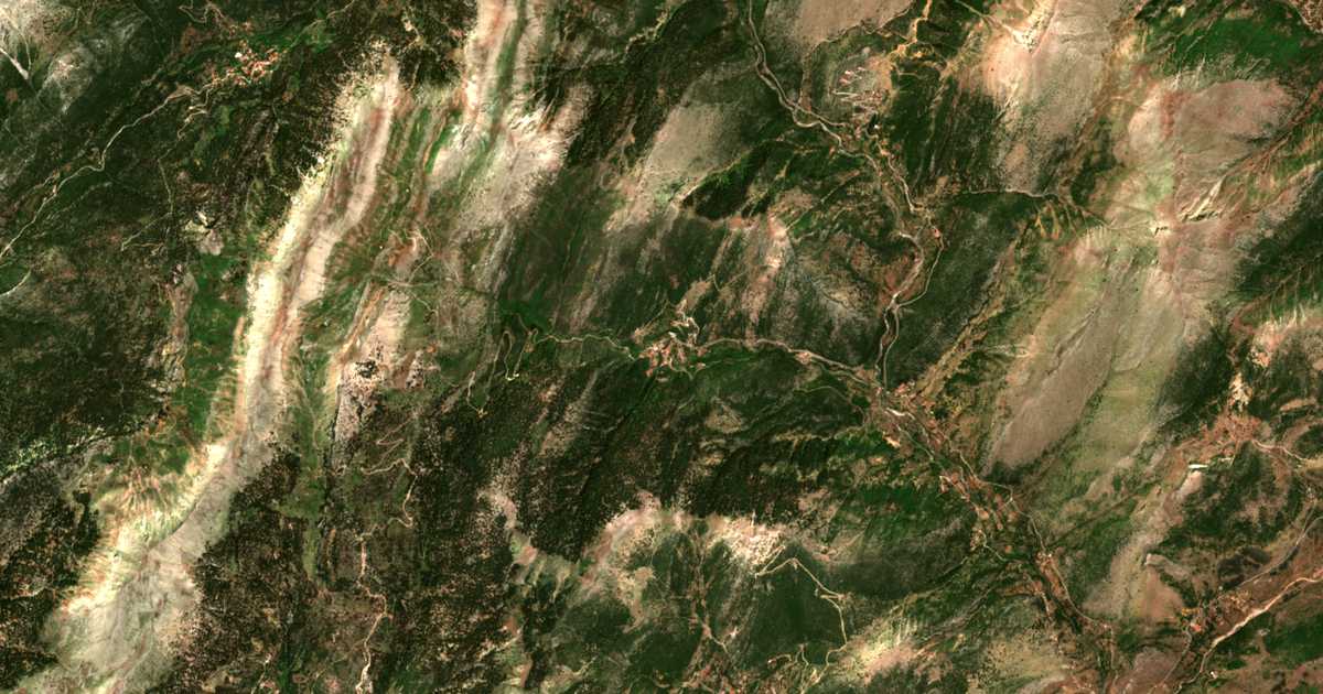 Carte satellite de Astrás