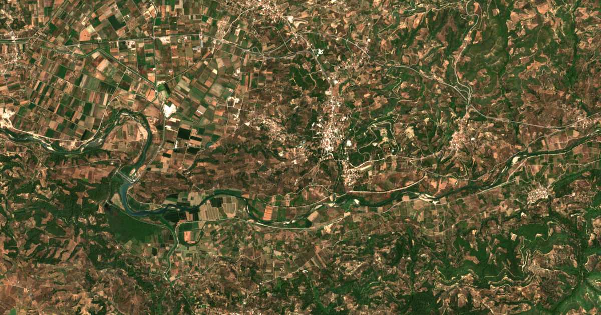 Carte satellite de Droúva