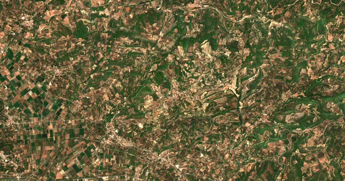 Carte satellite de Kafkonía
