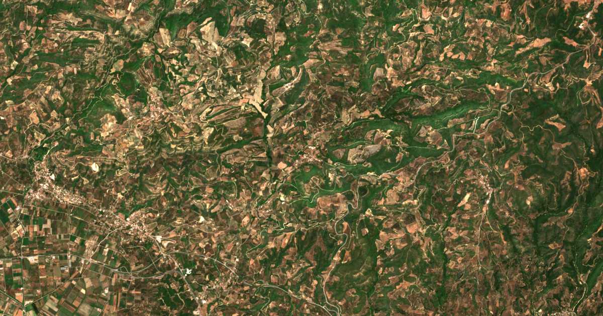 Carte satellite de Káto Samikó