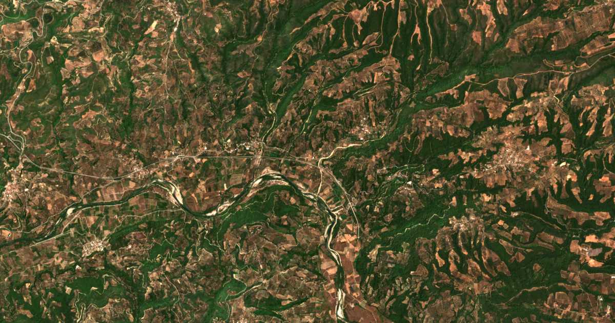 Carte satellite de Néa Kámena