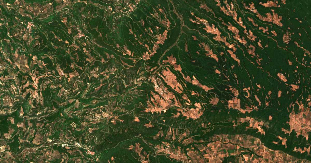 Carte satellite de Néa Pérsaina