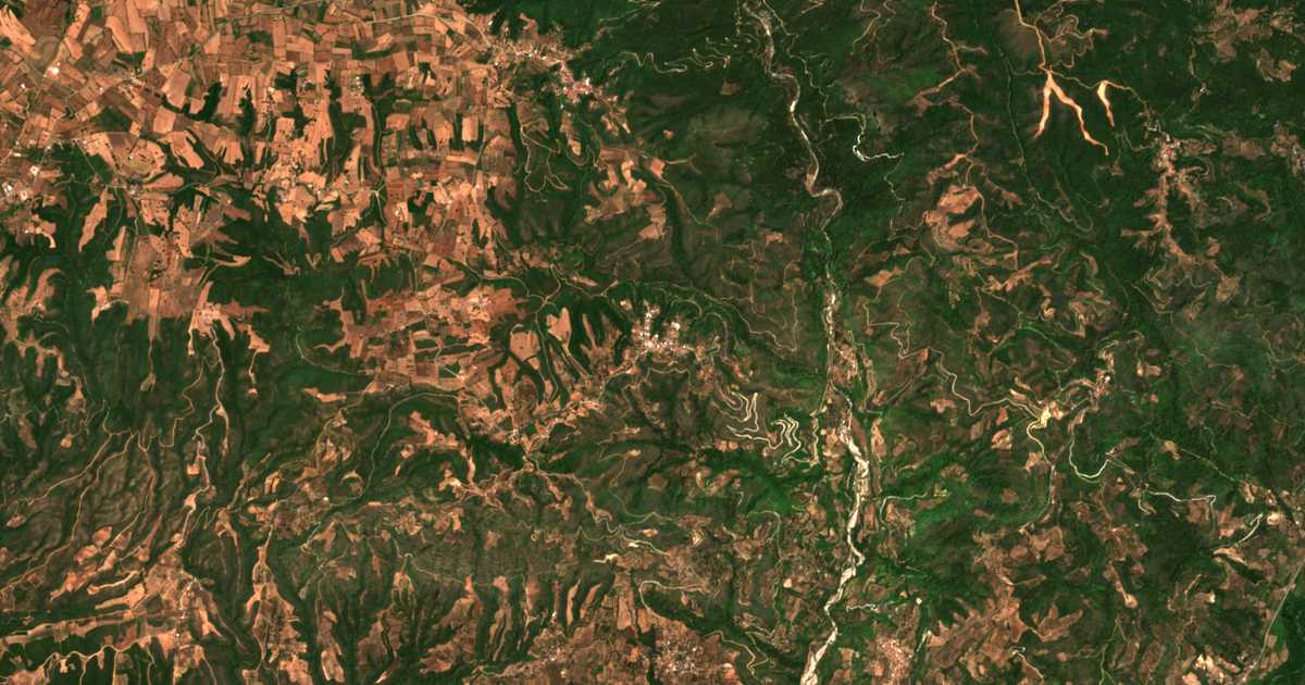 Carte satellite de Nemoúta