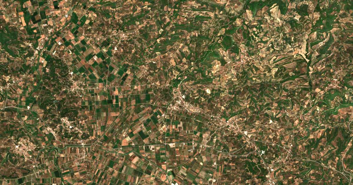 Carte satellite de Pelópion