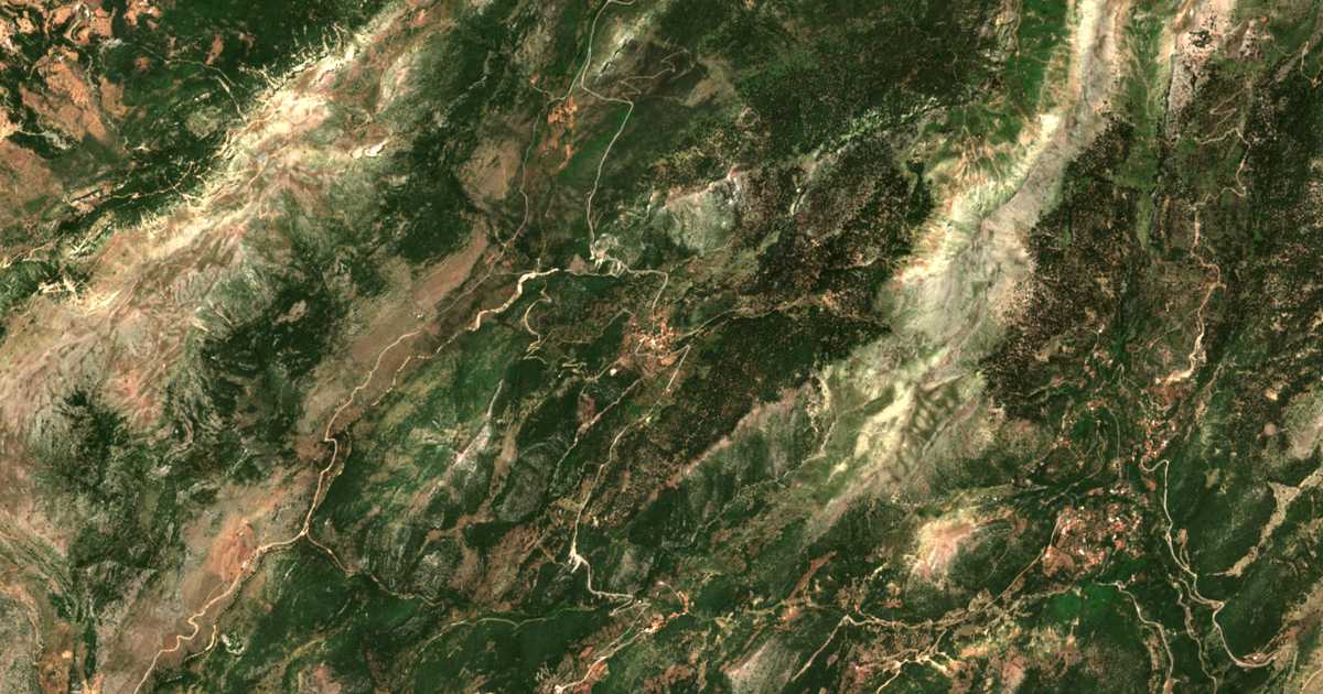 Carte satellite de Tsípiana