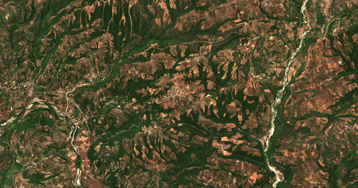 Carte satellite de Vasilákion