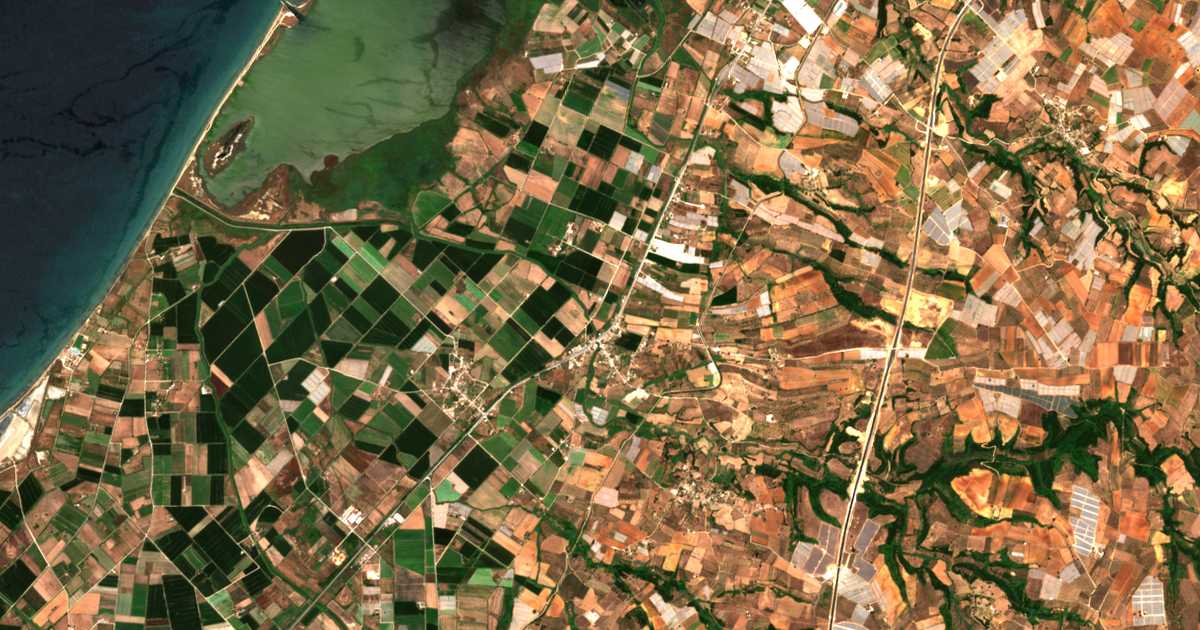 Carte satellite de Kourtésion