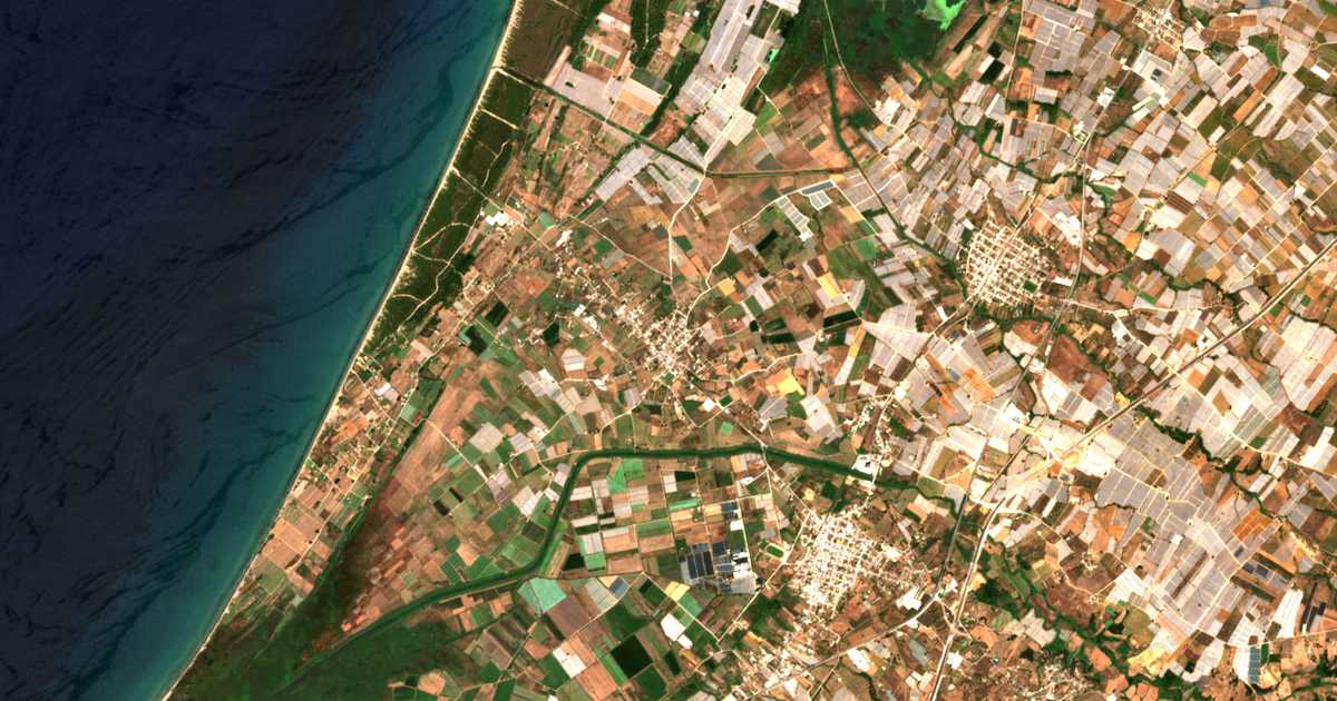 Carte satellite de Manolás