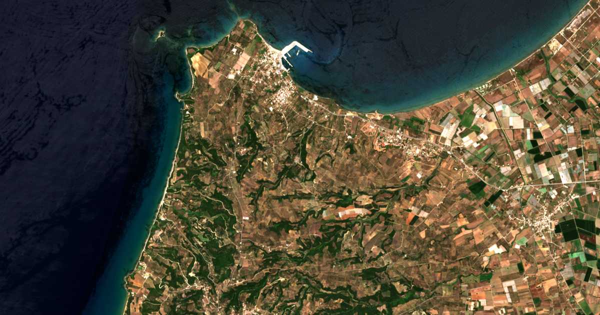 Carte satellite de Moní Vlachernón