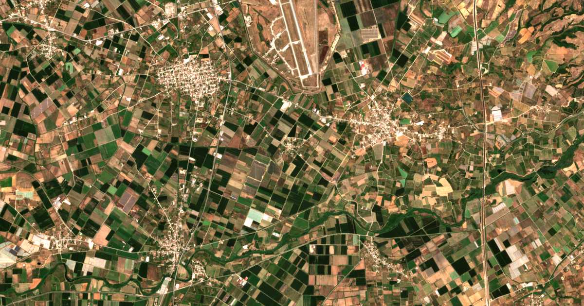 Carte satellite de Stafidókampos