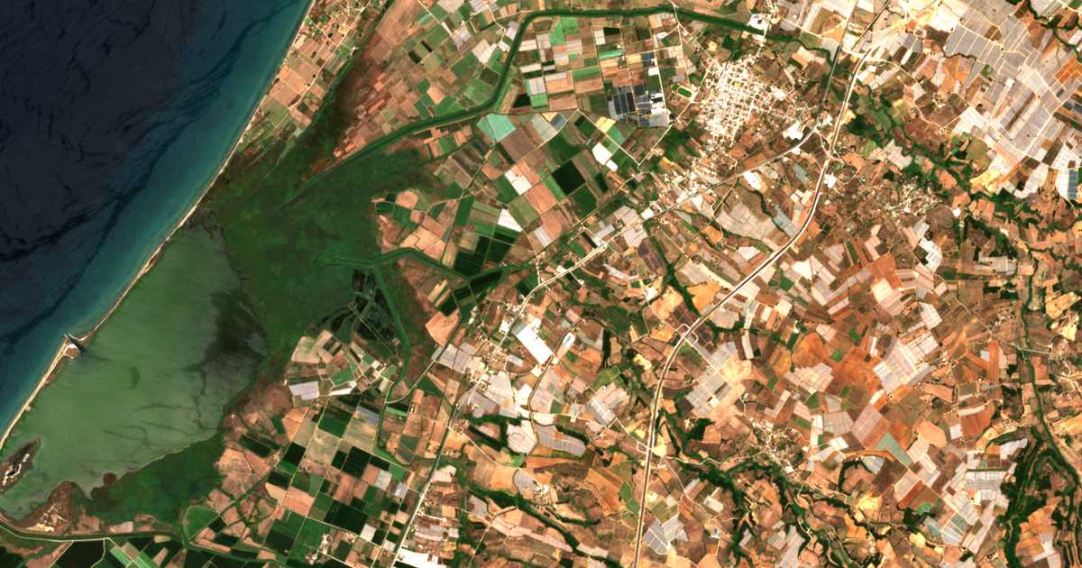 Carte satellite de Thanasoulaíika