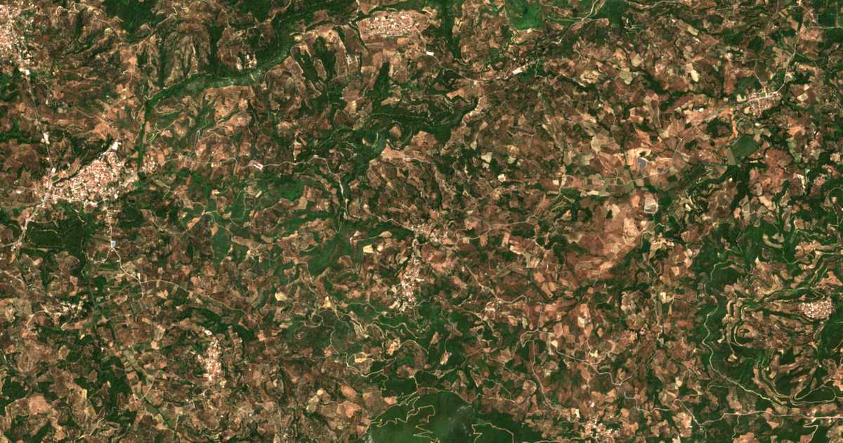 Carte satellite de Cháni Grýllou