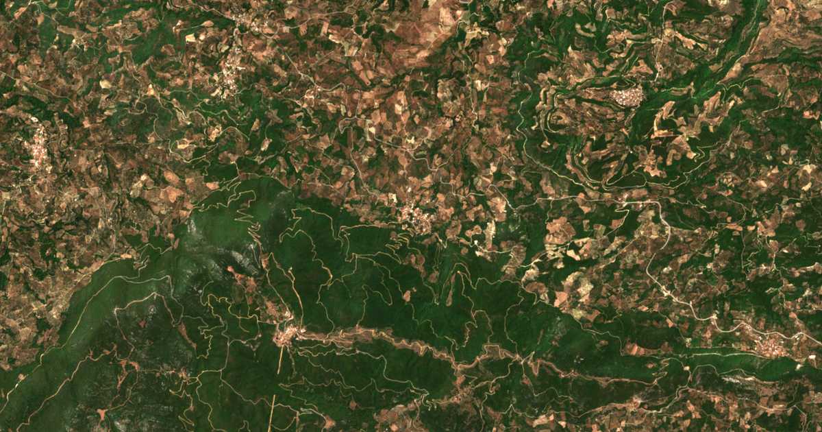 Carte satellite de Graíkas