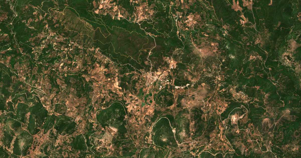 Carte satellite de Káto Amygdaliés