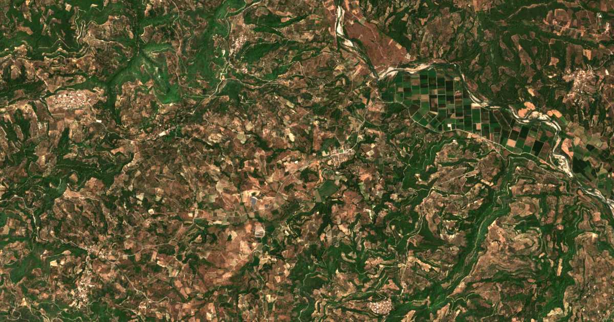 Carte satellite de Néo Chorió