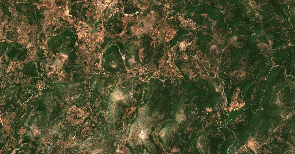 Carte satellite de Fanárion