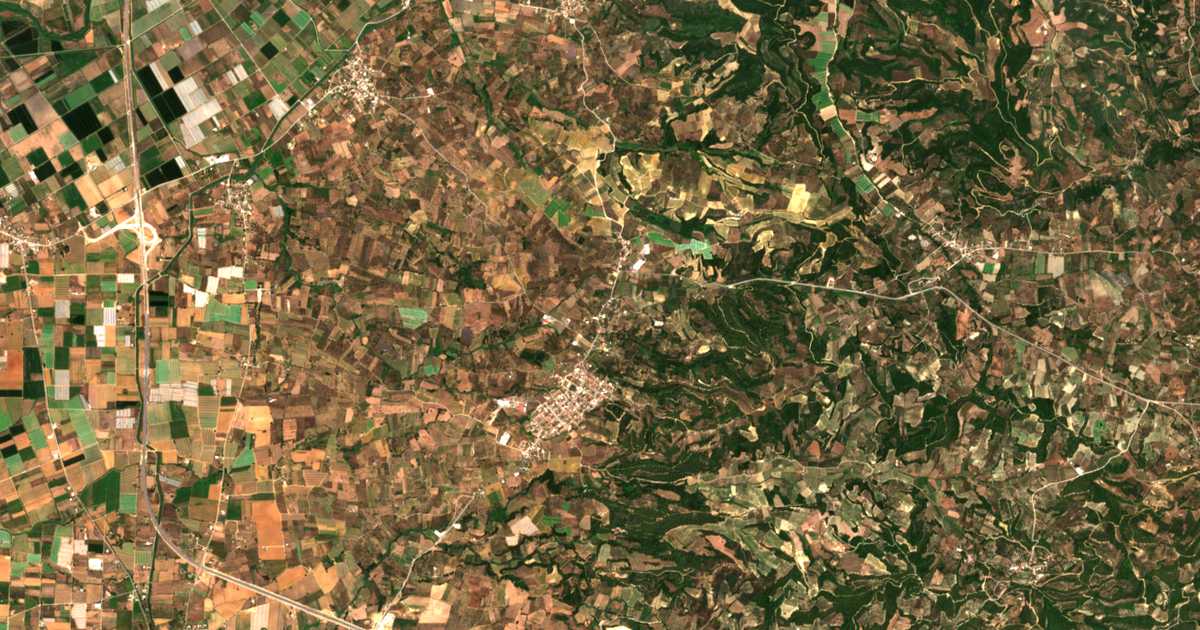 Carte satellite de Ágios Geórgios