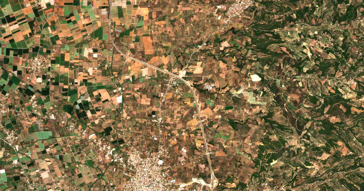 Carte satellite de Ágios Ioánnis