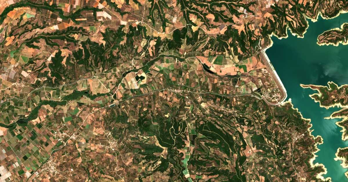 Carte satellite de Ágios Dimítrios