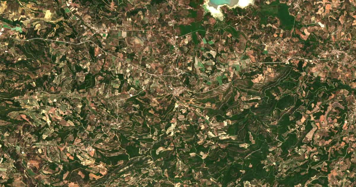 Carte satellite de Dafniótissa