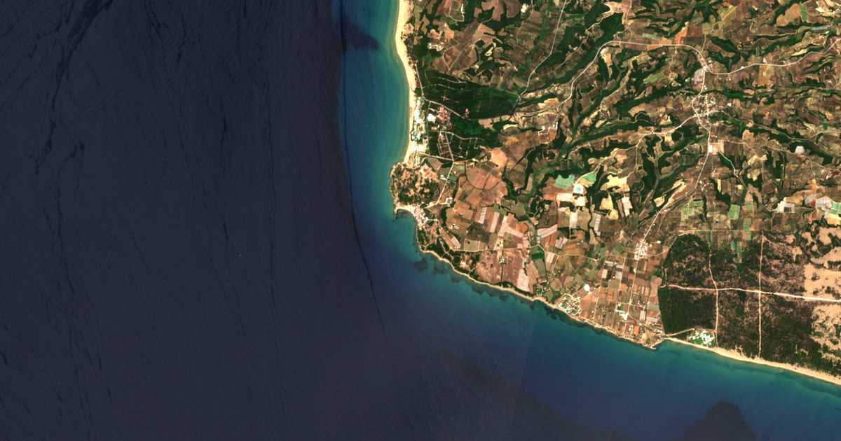 Carte satellite de Arkoúdi