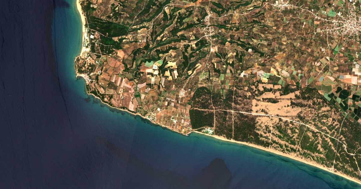 Carte satellite de Glýfa