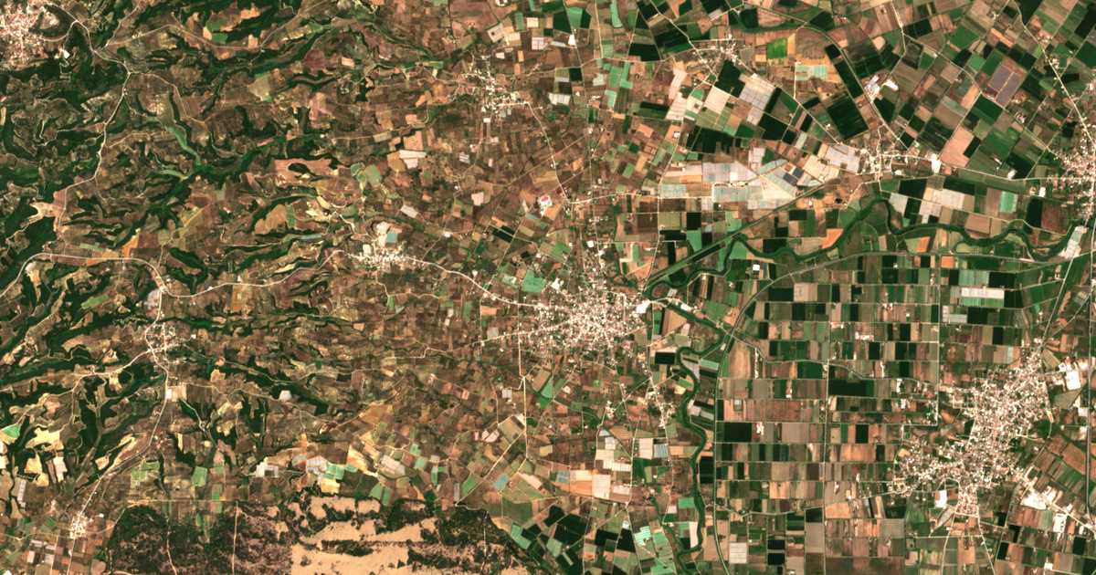 Carte satellite de Roméika