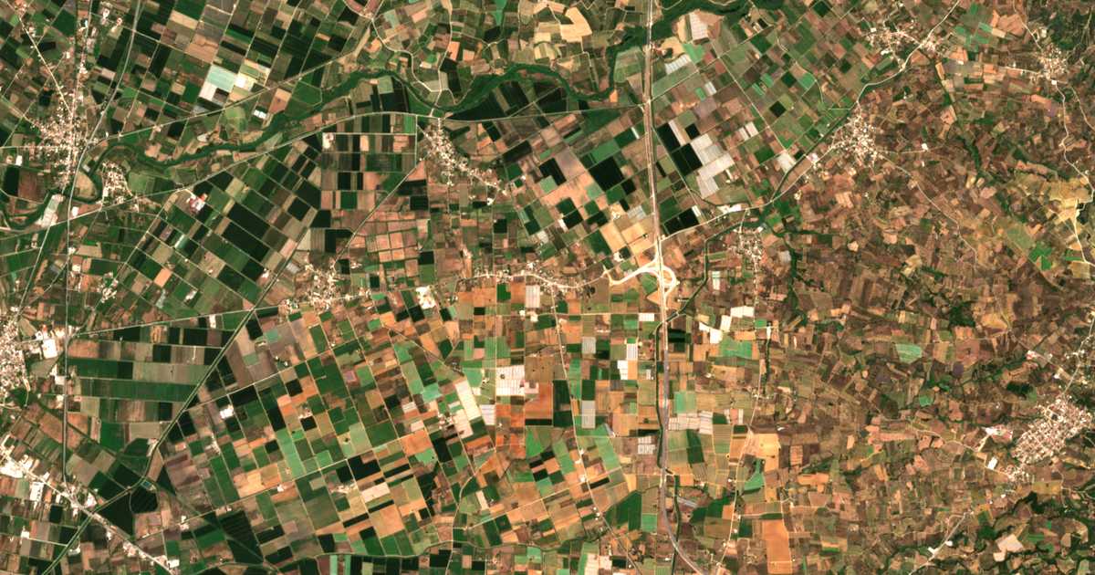 Carte satellite de Roupákion