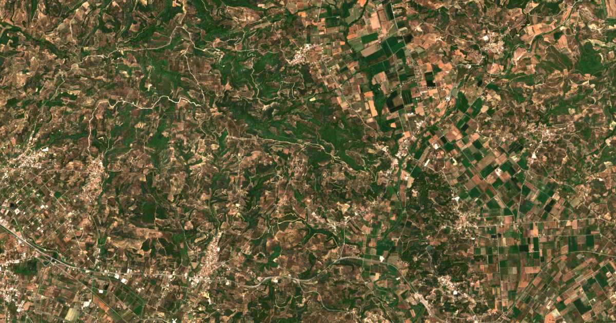 Carte satellite de Ágios Geórgios