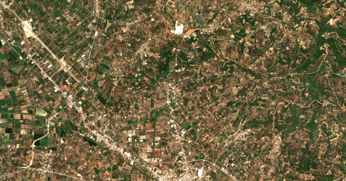 Carte satellite de Ágios Geórgios