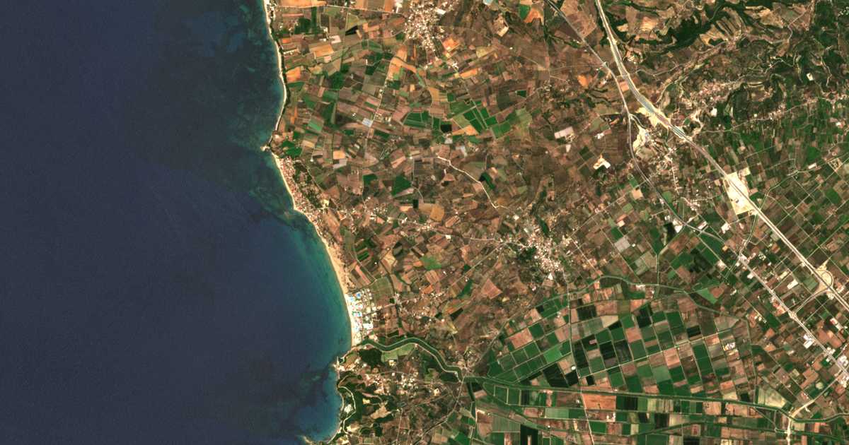 Carte satellite de Ágios Ilías