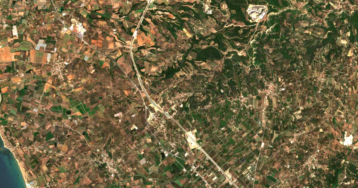Carte satellite de Alpochórion