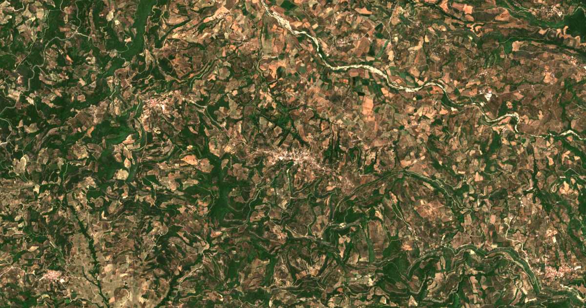 Carte satellite de Mouzákion