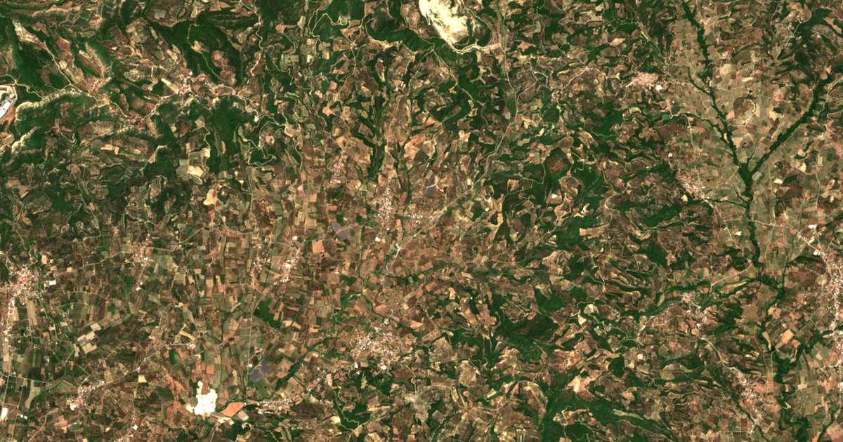 Carte satellite de Vytinaíika