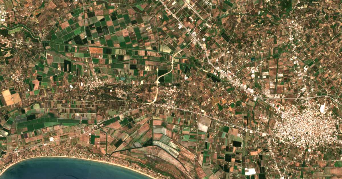 Carte satellite de Vytinaíika