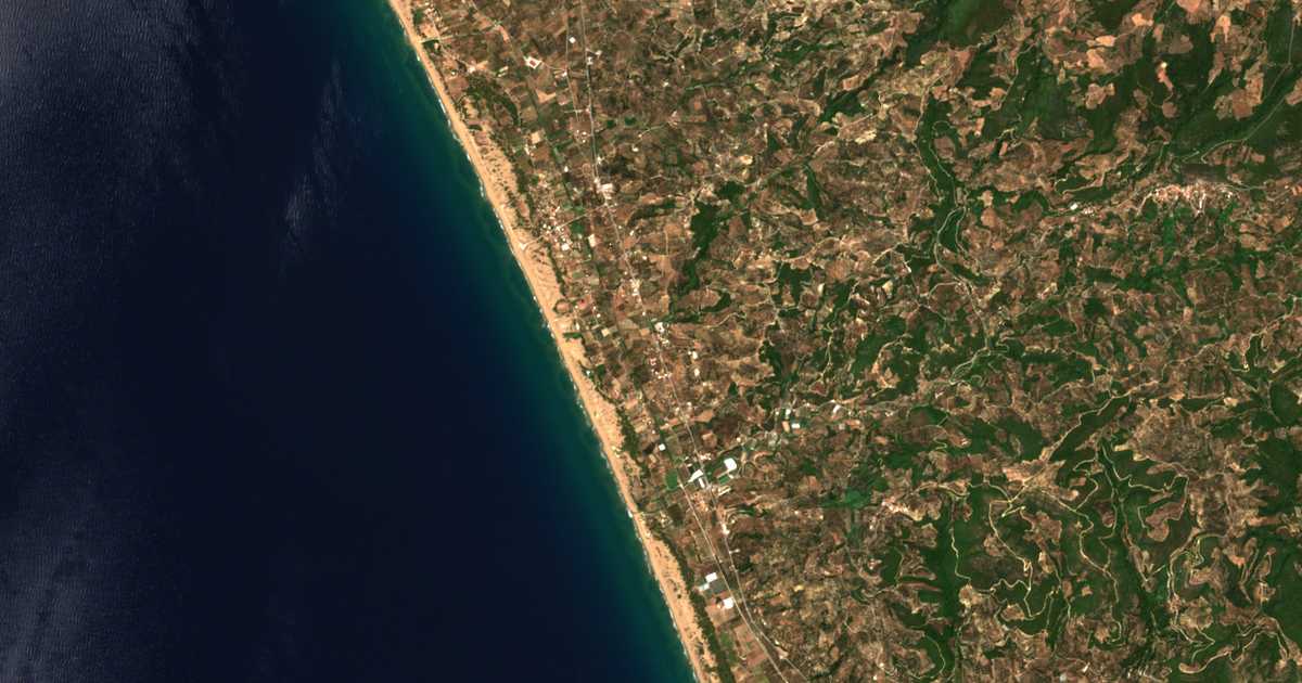 Carte satellite de Káto Taxiárchai