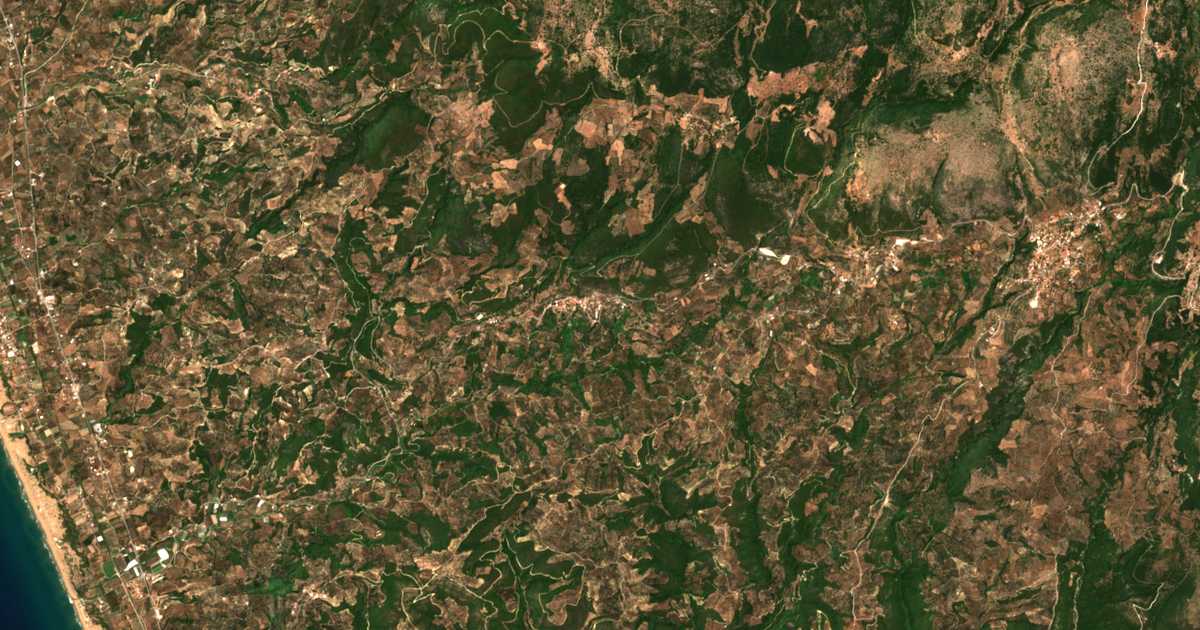 Carte satellite de Lépréon